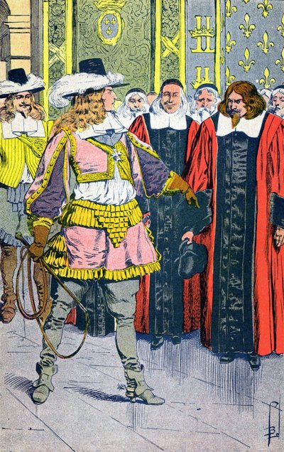 Luís XIV e os Parlamentares de Louis Charles Bombled