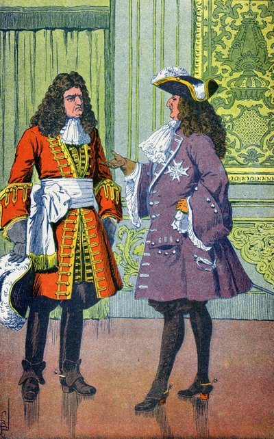Luís XIV e o Marechal de Villars de Louis Charles Bombled