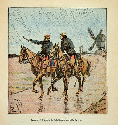 A Arma do Loire por Eugene Sergeant, conhecida como Grenest, ilustrada por Louis Bombled (1862-1927) (Guerra Franco-Alemã; campanha de 1870 -1871): General d