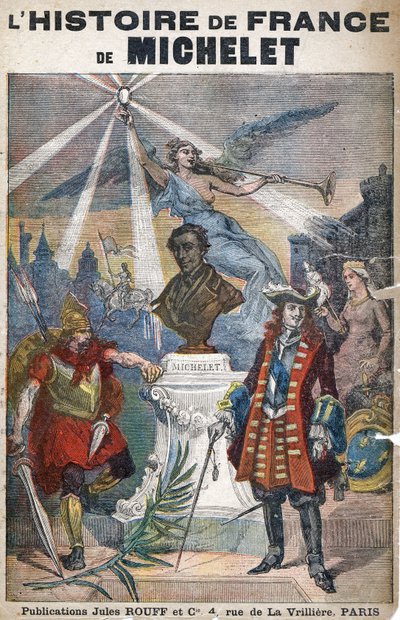 A História da França, por Michelet, c.1900 (ilustração) de Louis Charles Bombled