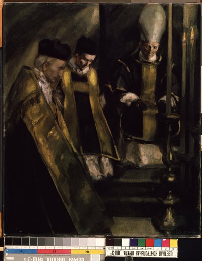 Missa de Requiem Século XX (pintura) de Louis Charles Crespin