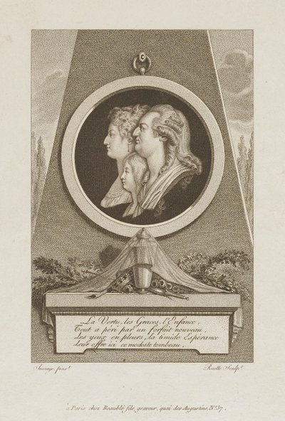 Virtude, Graças, Infância de Louis Charles Ruotte