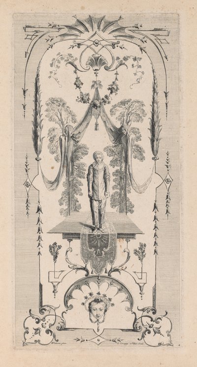 Pierrot, arabesco. de Louis Crepy
