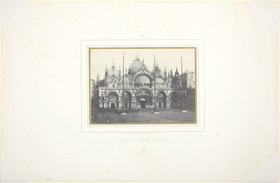 Igreja de São Marcos em Veneza de Louis Désiré Blanquart Evrard