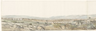 Parte das cavernas de Latomie perto de Siracusa que costumava ser uma prisão Partie des Latomies de Syracuse servo anciennement de prisão (título no objeto) Voyage en Italy, e Sicile et à Malte - 1778 (título da série) de Louis Ducros