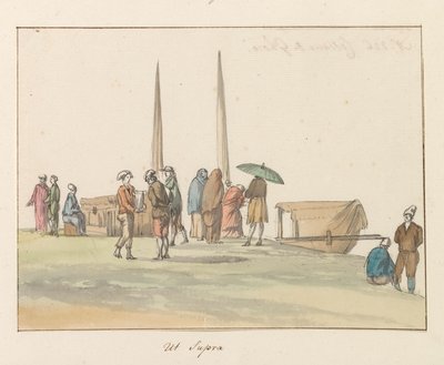 Trajes tradicionais da ilha de Gozo Costume de Ghozo (título no objeto) Voyage en Italy, e Sicile et à Malte - 1778 (título da série) de Louis Ducros