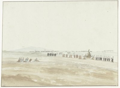 Processie in de omgeving van Cerignola
Procissão de Cerignola (título sobre o objecto)
Viagem a Itália, Sicília e Malta - 1778 (título da série) de Louis Ducros