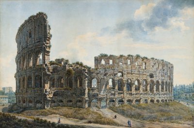 O Coliseu, Roma, n.d.. de Louis Ducros