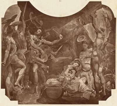 Júpiter e os Corybantes de Louis Emile Durandelle