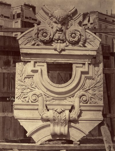 Mesas de projeção. Galerias laterais da grande escadaria. de Louis Emile Durandelle