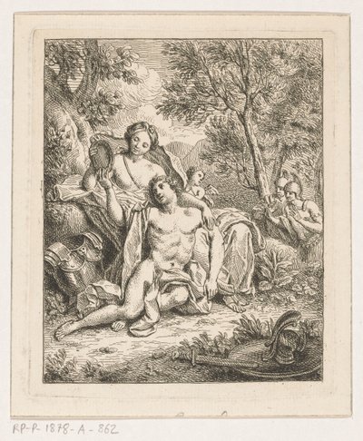 Rinaldo em Armida de Louis Fabritius Dubourg