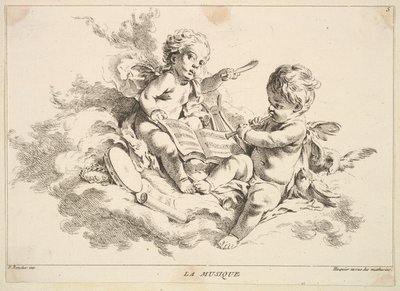 Música. de Louis Felix de la Rue