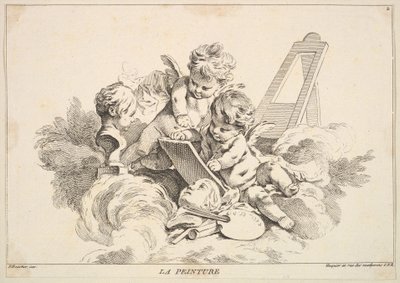 Pintura. de Louis Felix de la Rue