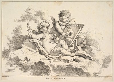 Escultura. de Louis Felix de la Rue