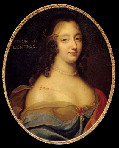 Retrato da escritora francesa Anne Ninon" de l
