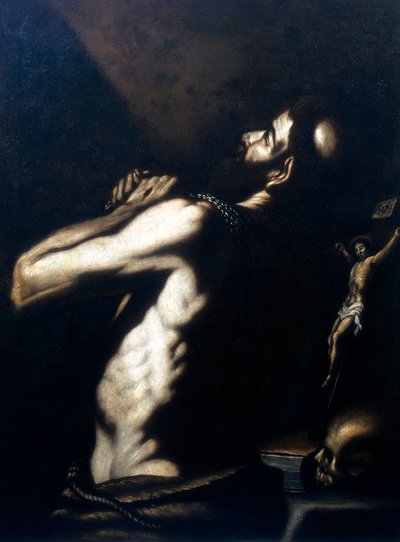 "São Jerônimo", final do século XVI e início do século XVII de Louis Finson