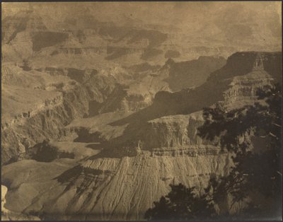 [Paisagem do desfiladeiro vista de cima]. de Louis Fleckenstein