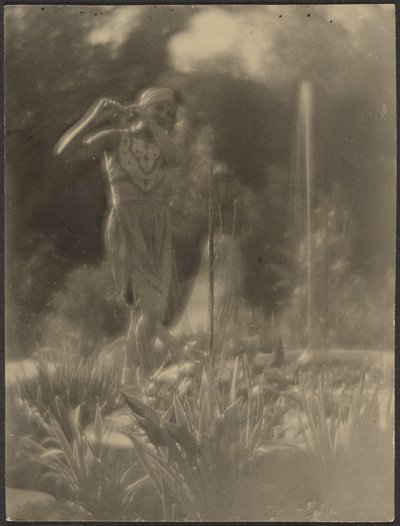 [Dançarino no Jardim]. de Louis Fleckenstein