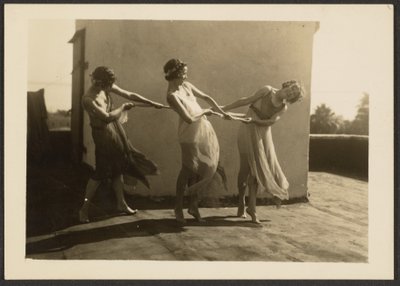 [Dançarinos no telhado]. de Louis Fleckenstein