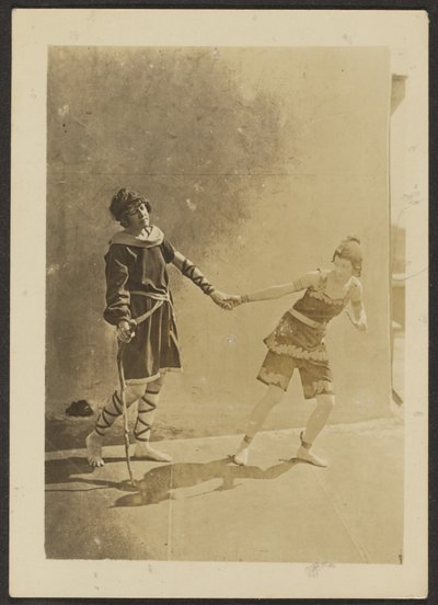 [Dançarinos no telhado]. de Louis Fleckenstein