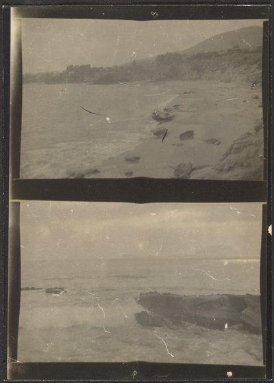 [Moldura dupla - Paisagens marinhas]. de Louis Fleckenstein