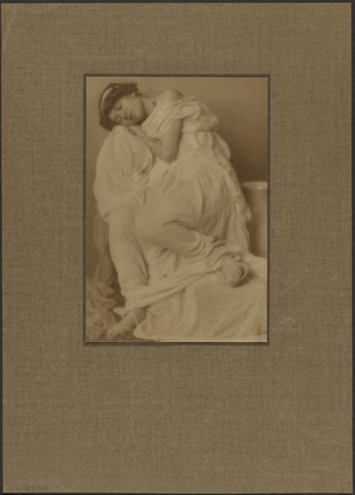 Modelo drapeado, a dormir de Louis Fleckenstein