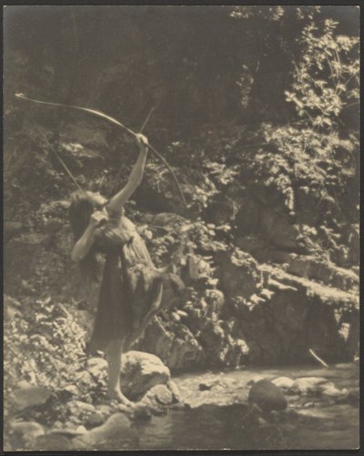 [Arqueira no bosque] de Louis Fleckenstein