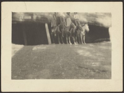[Grupo de pessoas a cavalo]. de Louis Fleckenstein