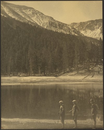 Lago junto ao Monte Gorgonio de Louis Fleckenstein
