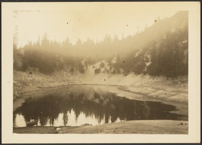[Paisagem com lago]. de Louis Fleckenstein