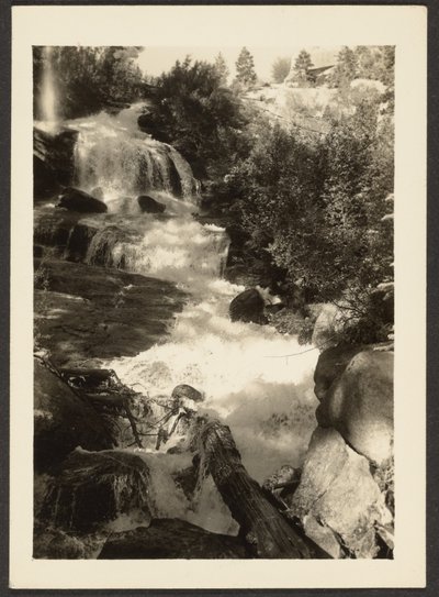 [Paisagem com cascata]. de Louis Fleckenstein