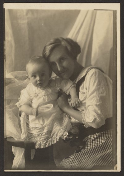 Mãe e filho de Louis Fleckenstein
