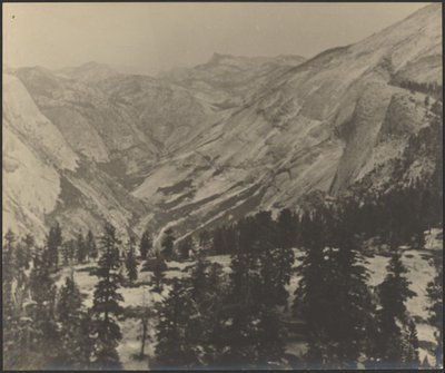 [Paisagem montanhosa com neve] de Louis Fleckenstein