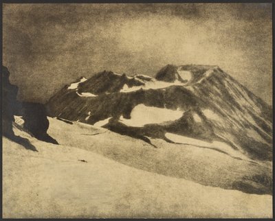 Cratera do Mt. Cratera de Shasta de Louis Fleckenstein