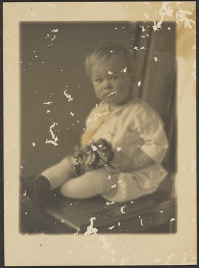 [Retrato de um bebé]. de Louis Fleckenstein