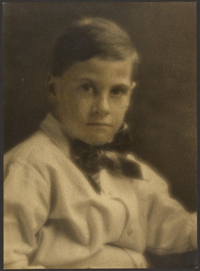 [Retrato de um rapaz de laço]. de Louis Fleckenstein