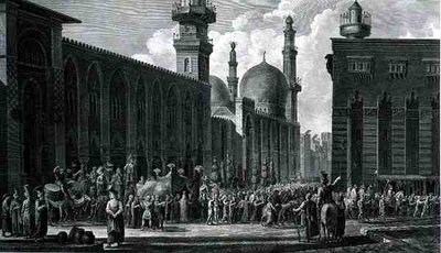 Um Casamento na Cidade do Cairo, gravado por Charles Emmanuel Patas (1744-1802) do Volume III de "Voyage Pittoresque", publicado por Letronne, Paris de Louis Francois (after) Cassas
