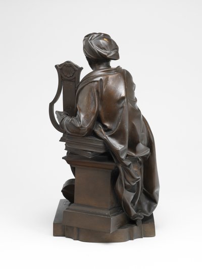 George Frideric Handel como Apollo de Louis Francois (after) Roubiliac