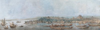 Panorama de Sarayburnu, final do século XVIII. de Louis Francois Cassas