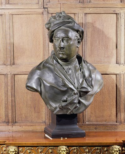 Busto de George Frederick Handel (1685-1759) (gesso) de Louis Francois Roubillac
