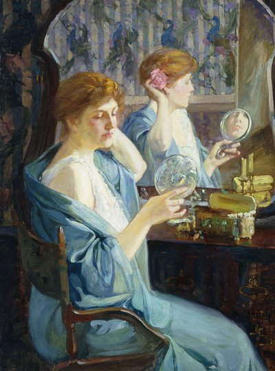 Maude In Green de Louis Frederick Berneker