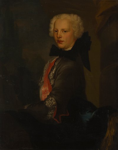 Retrato de um Nobre (óleo sobre tela) de Louis Gabriel (attr.to) Blanchet