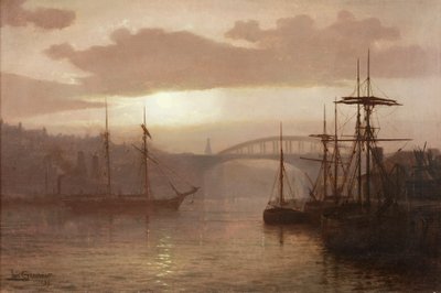 Porto de Sunderland, 1899 de Louis Grimshaw