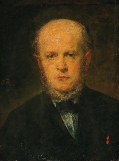 Retrato de Adolph Menzel 1815-1905, 1867. de Louis Gustave Ricard