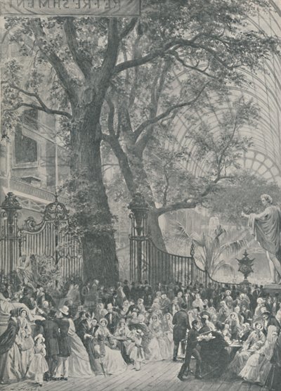 Na Grande Exposição, 1851, 1920 de Louis Haghe