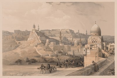 Egito e Núbia: Volume III - No. 34, A Cidadela do Cairo, Residência de Mehemet Ali de Louis Haghe