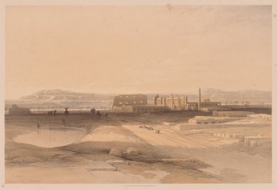 Egito e Núbia: Volume II - Nº 32, Karnak, 1838. de Louis Haghe
