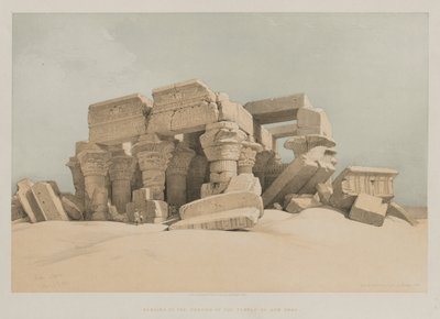 Egito e Núbia, Volume II: Kom-Ombo de Louis Haghe