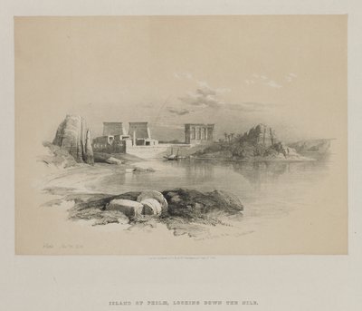 Egito e Núbia, Volume II: Philae de Louis Haghe