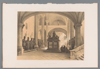 Túmulo de Maximilian I em Innsbruck
Tombeau de Maximilien I à Inspruck (título sobre o objecto) de Louis Haghe
